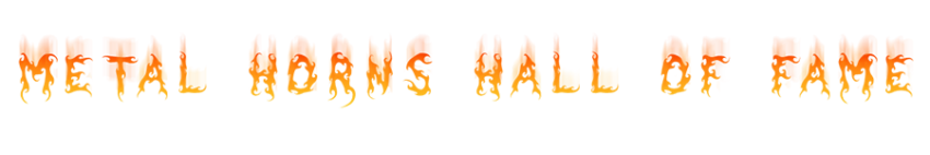 Metal Horns Hall Of Fame Music Awards